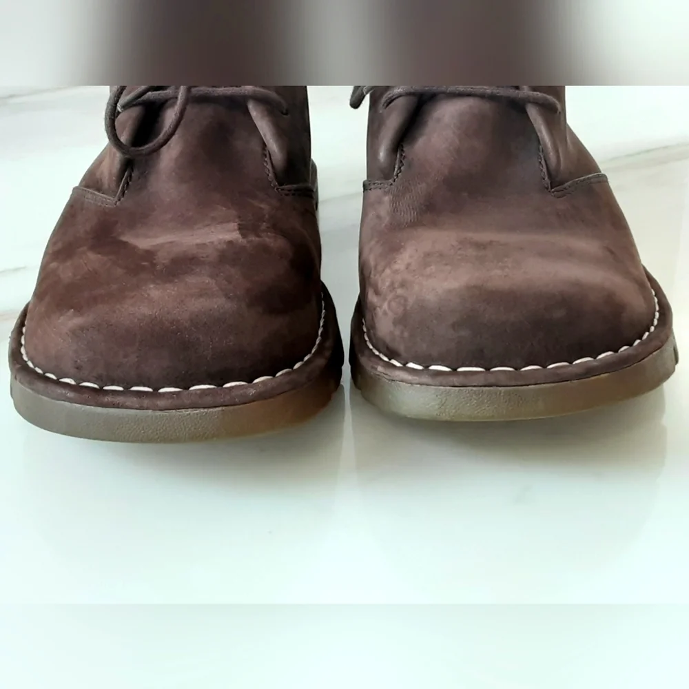 Cole Haan Country Brown Suede Nubuck Leather Lace Up Chukka Oxford Sz 8M